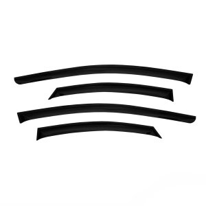 Hyundai Elantra Wind Deflector - Omac - Acrylic 4 Pcs - Black - 2021-2025